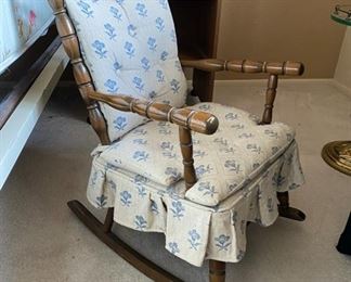 Childrens Old Rocking Chair	16.5in x 22in x 25in	
