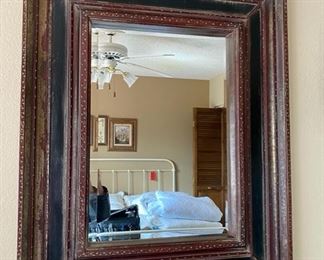 Ornate wall mirror	31in 38in 2.5in	