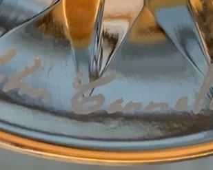 2pc Waterford Lismore Connelly Sig Irish Coffee Glasses in Box PAIR 6.5 in h x 3in W