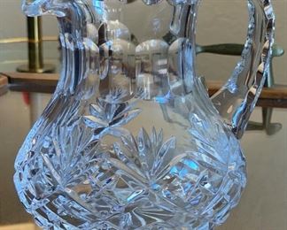 Bill Healy Crystal Pitcher/Creamer	4.5in H x 4x5in	