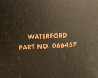 Waterford Crystal John Rocha IMPRINT PLATTER in box	13in Diameter