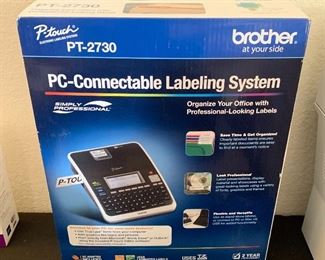 Brother P-Touch PT-2730 Thermal Label Printer		
