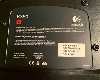 Logitech K350 Wireless Keyboard		
