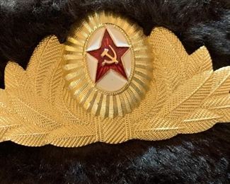 USSR Wool Military Hat Ushanka	No Size indication	