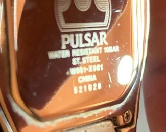 Pulsar W861-x001 Watch		
