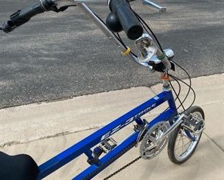 Sun Seeker EZ-3 Trike Blue Recumbent Bike 21 speed	na	
