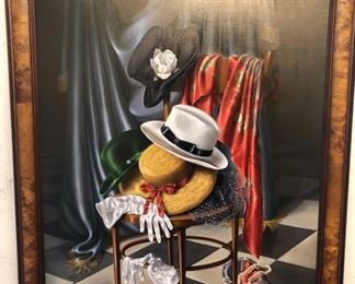 Sabrina Garzelli signed oil painting