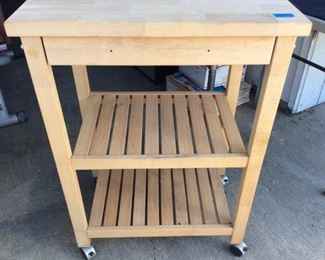 PHT218 Wooden Kitchen Cart