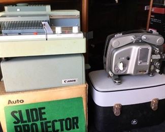 PHT234 Vintage Canon & Bolex Projectors