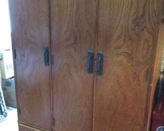 PHT302 Triple Door Wooden Armoire