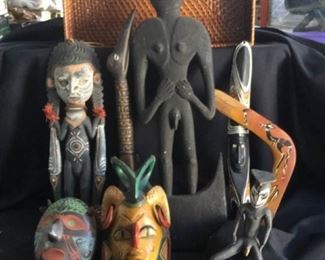 PHT336 Assorted Tribal Wall Hangings 