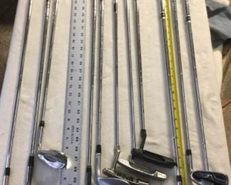 PHT349 Assorted Golf Clubs
