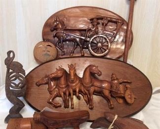 PHT419 Monkeypod Wooden Carvings & More
