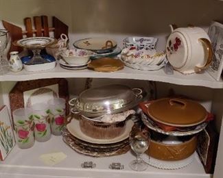 China and pottery everywhere