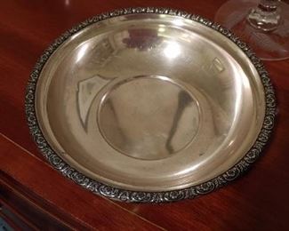 Sterling serving bowl