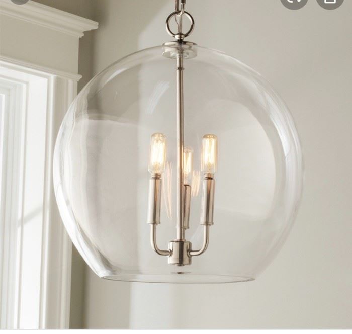 Shades of Light Chandelier.  Sales new for $395. Our price: $145.