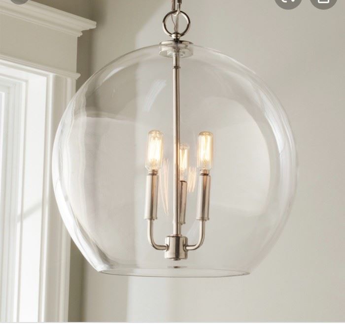 Shades of Light Chandelier. Sales new for $395. Our price: $145.
