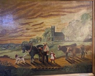 Vintage Oil Painting