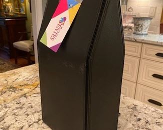 Very nice two bottle wine caddy by LiquidHub