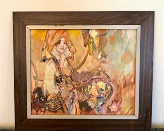 Unsigned Contemporary Oil