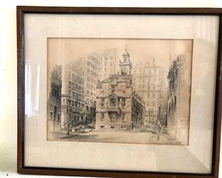 Series of Jas. Murray Boston Lithographs