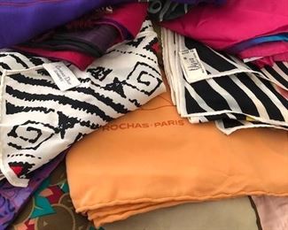 Designer Silk Scarves