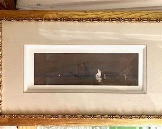 Oil of Sailboats