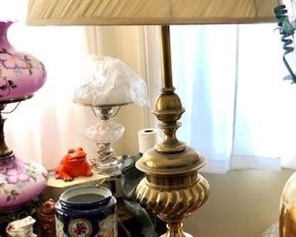Steiffel Brass Lamp