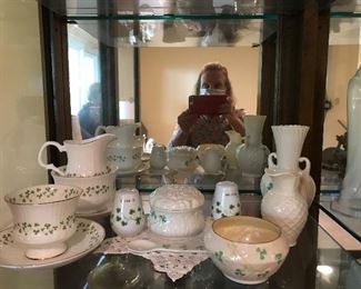 Nice selection of Beleek China.