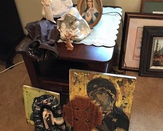 Religious icons.
