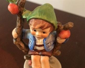 Hummel Boy on Swing.