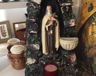 Great selection of religious icons.