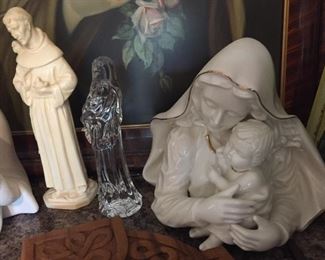 Great selection of religious icons.