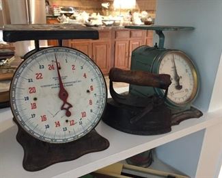 Vintage scales.