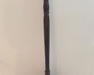 Vintage coal warmer.