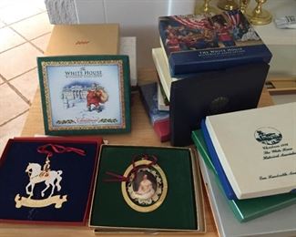 White House ornaments, 1989-2012.
