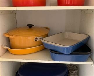 Le Creuset - most never used