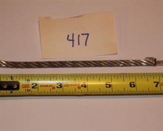 417 - Long bracelet, Now  $24. Sterling, 20 gr