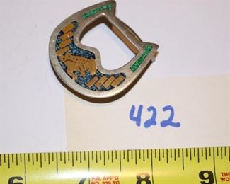 422 - Frog buckle, Now $5.  Was $8, Mexico