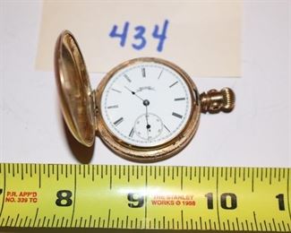 434 - Elgin Ladies Pocketwatch. Now $25.  Was $40