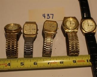 437 - Group 5 Armitron watches. $15