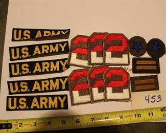 453 - Group patches (15). $10