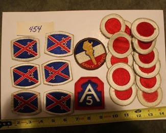 454 - Group patches (20). $12