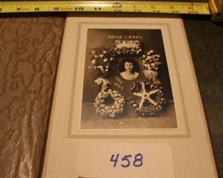 458 - Funeral picture. Now $6.  Was $8. Dated 1920