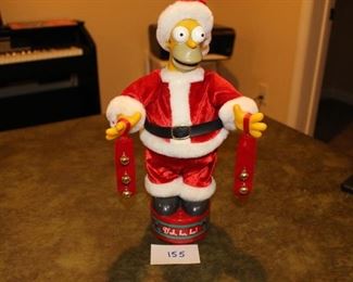 155 - Homer Simpson animated Now $12.  Was $15.  Sings. AOK