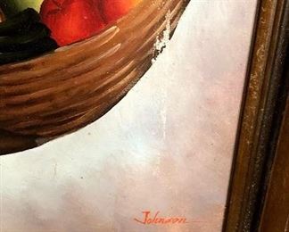 Johnson Signed Painting