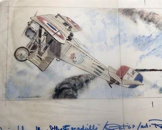Roy Grinnell Original Signed Drawing