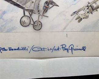 Signed Roy Grinnell Art