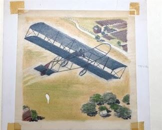 Crop Duster drawing