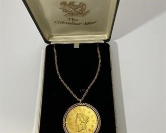 The Gibraltar Mint-1855-Gold Replica